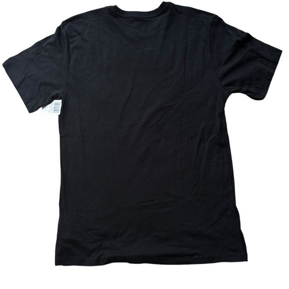 Hurley Surf Co. Black Short Sleeve Crew Neck Wave Chest Graphic Men's Medium NEW - Picture 2 of 5